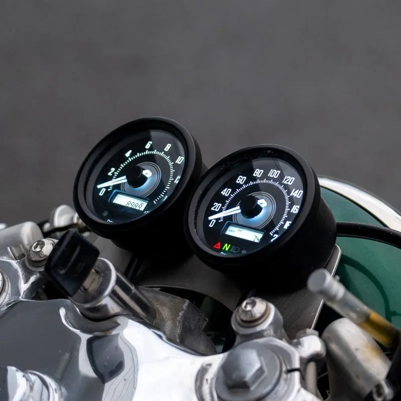 daytona velona 60mm 200km rogue motorcycles stainless polished speedometer australia wa west perth