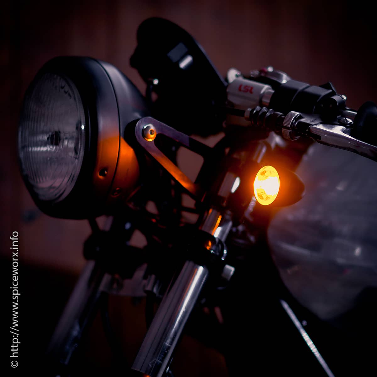 Kellerman Bullet 1000 Indicator LED Custom Motorcycles Perth Rogue