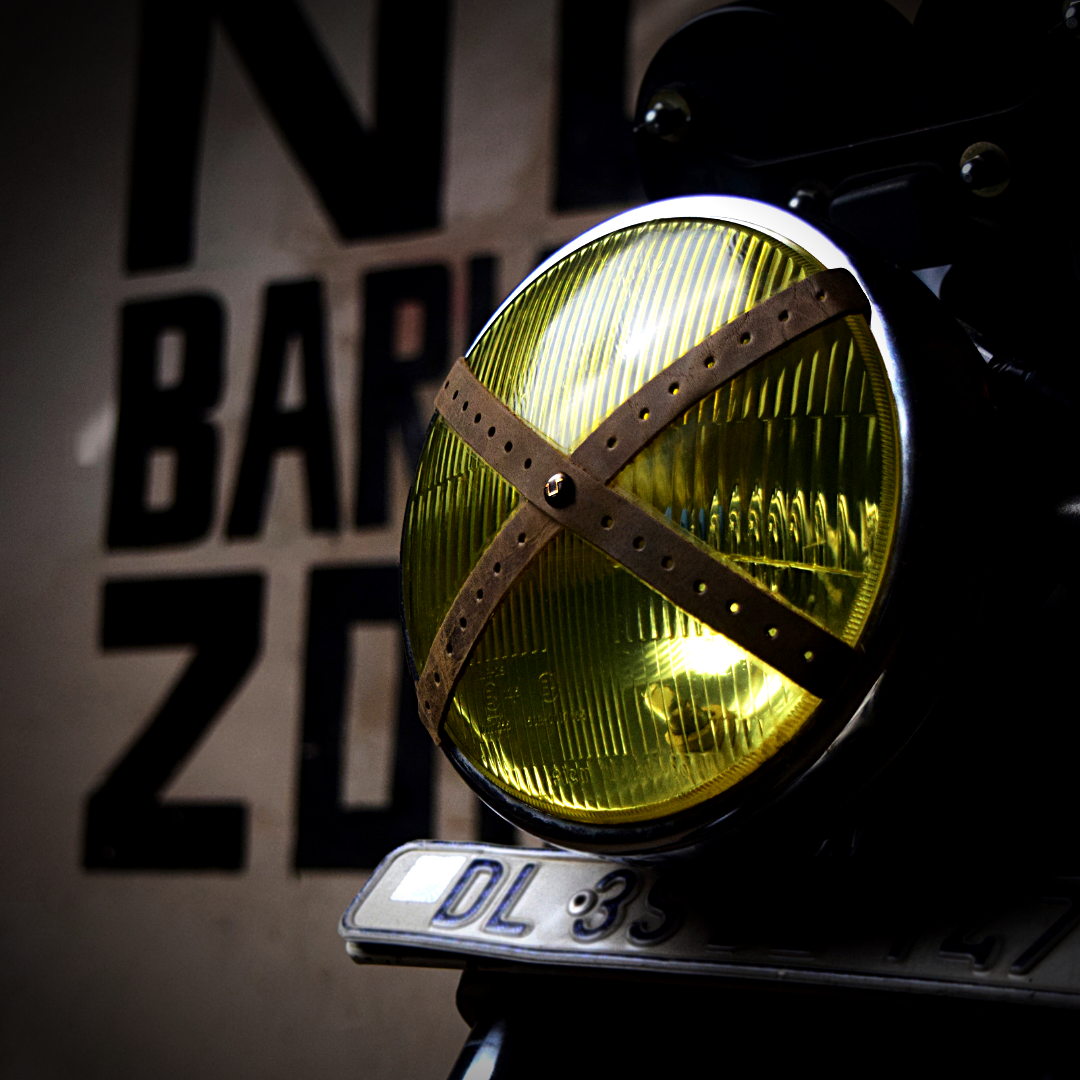 HEADLIGHT X - PERFORATED BROWN