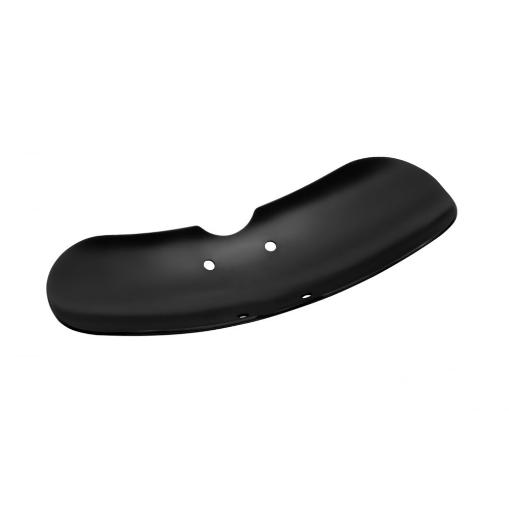 Shorty Front Mudguard/Fender LC - Polished, Black anodised and Brushed  Aluminium finish