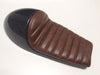 CAFE RACER CLASSIC SEAT BROWN THIN PADDING