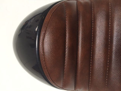 CAFE RACER CLASSIC SEAT BROWN THIN PADDING