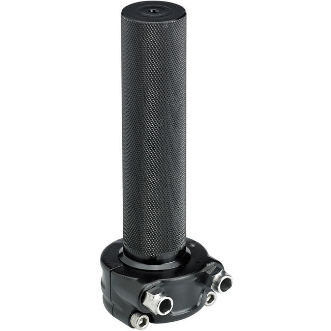Inc. Cast Whiskey Throttle 1" Dual - Black