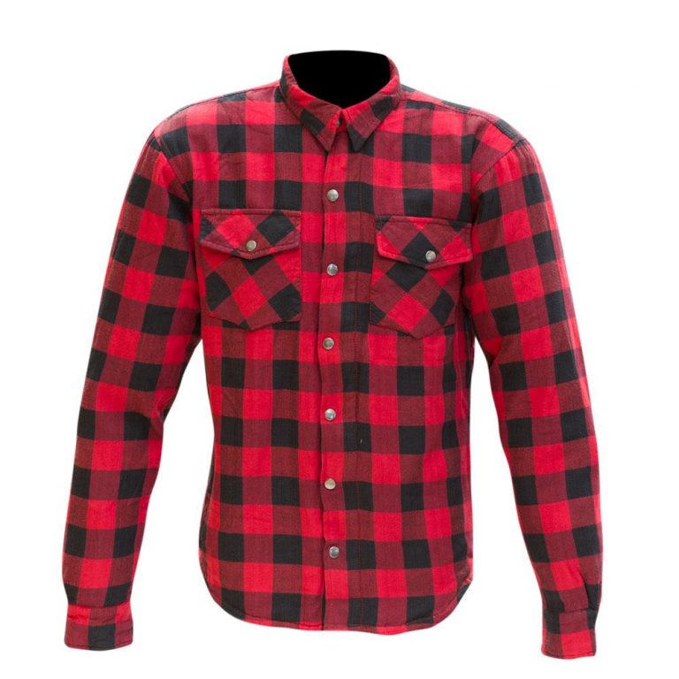 Axe Flannel - Red - Rogue Motorcycles