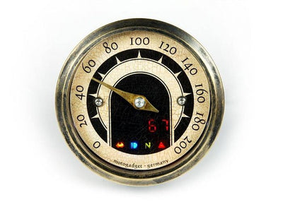 MST Vintage Speedometer Brass