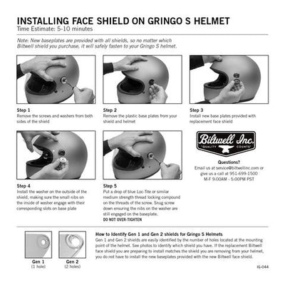 GRINGO S GEN 2 FLAT SHIELD |  CHROME