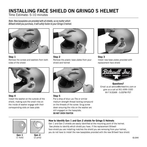 GRINGO S GEN 2 FLAT SHIELD | SMOKE