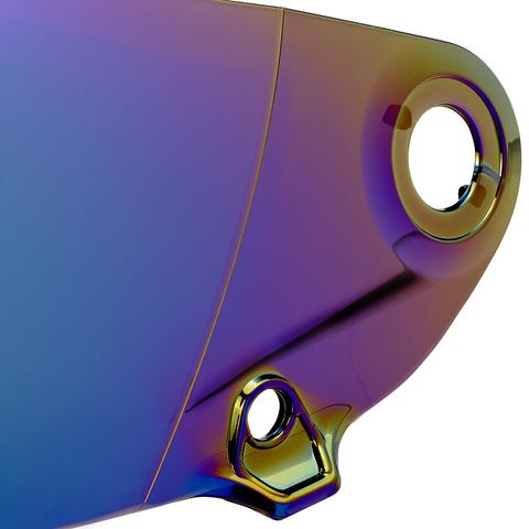 LANE SPLITTER GEN 2 VISOR | MIRROR RAINBOW