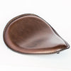 rogue motorcycles bobber seat leather custom chopper springer genuine brown quality spring