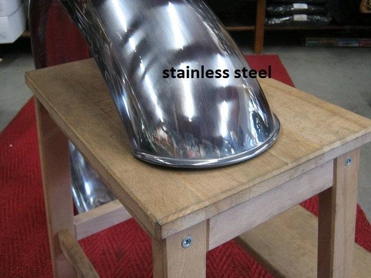 18/19 INCH STAINLESS STEEL FENDER 140MM