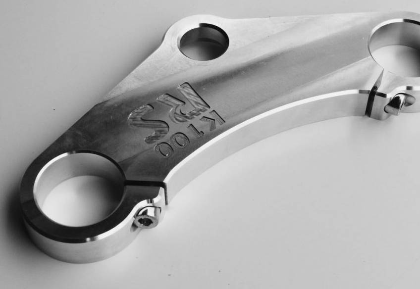 BMW K100 RS 1982 - 1991 TRIPLE CLAMP WITH LOGO TYPE 1