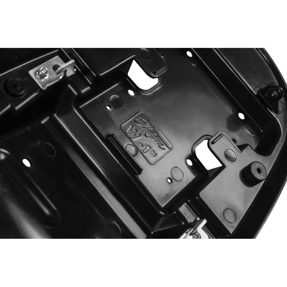 cafe racer seat rogue motorcycles perth australia black diamond stitch Bonneville triumph