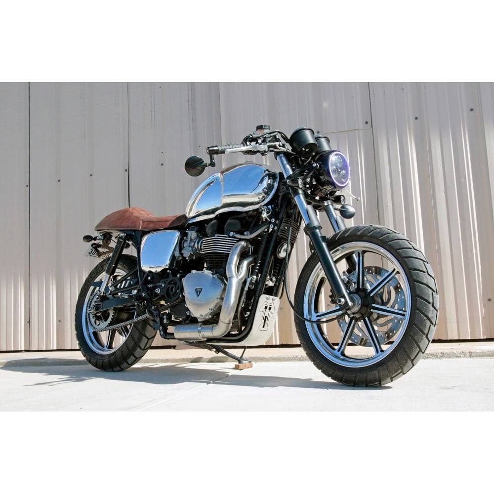 Triumph motone SIDE PANEL SET - POLISHED ALUMINIUM