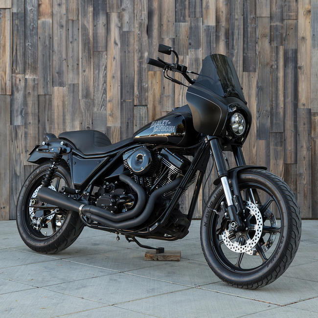 TRACKER MID HANDLEBARS 1" TBW w/ INSERT - BLACK