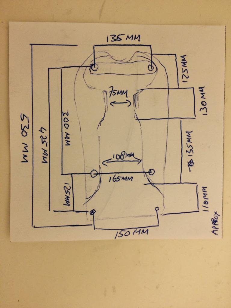 NORTON COMMANDO ROADSTER FUEL TANK