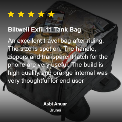 EXFIL-11 Tank Bag - Black