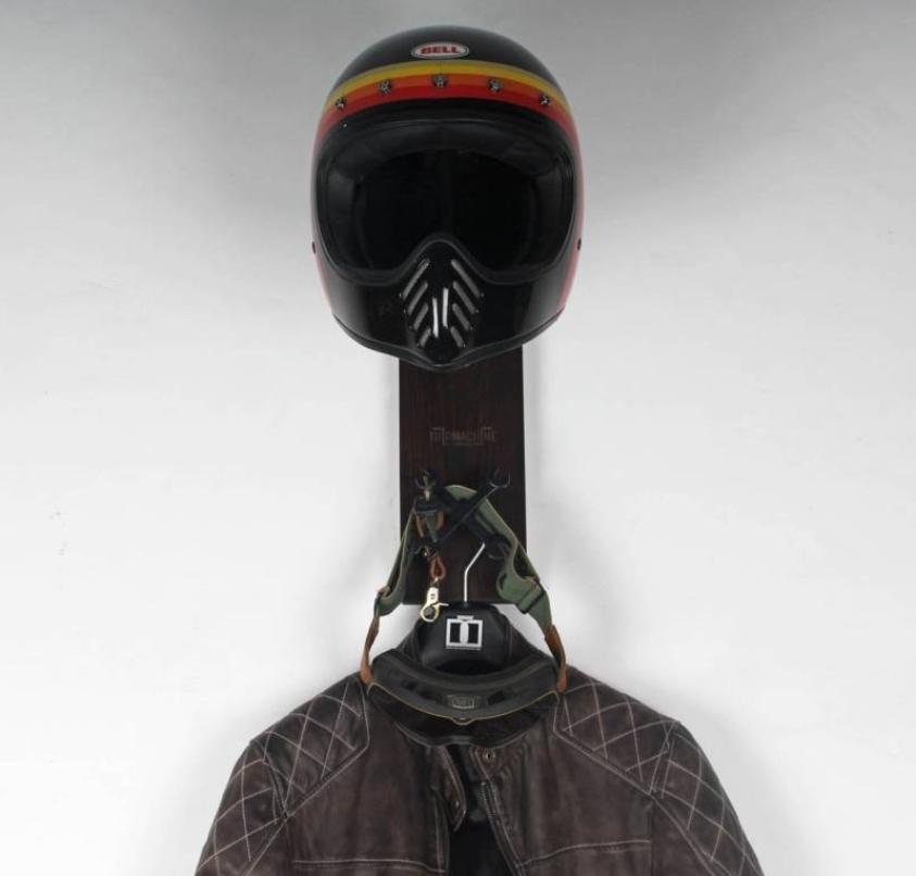 rogue motorcycles perth Australia helmet hanger trip machine