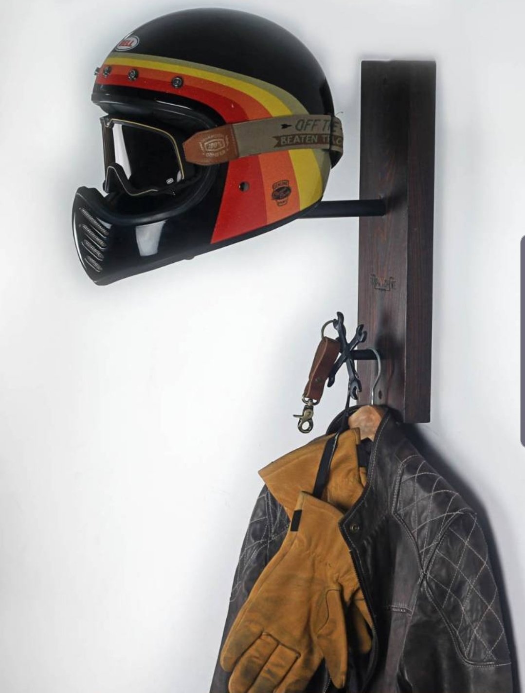 rogue motorcycles perth Australia helmet hanger trip machine