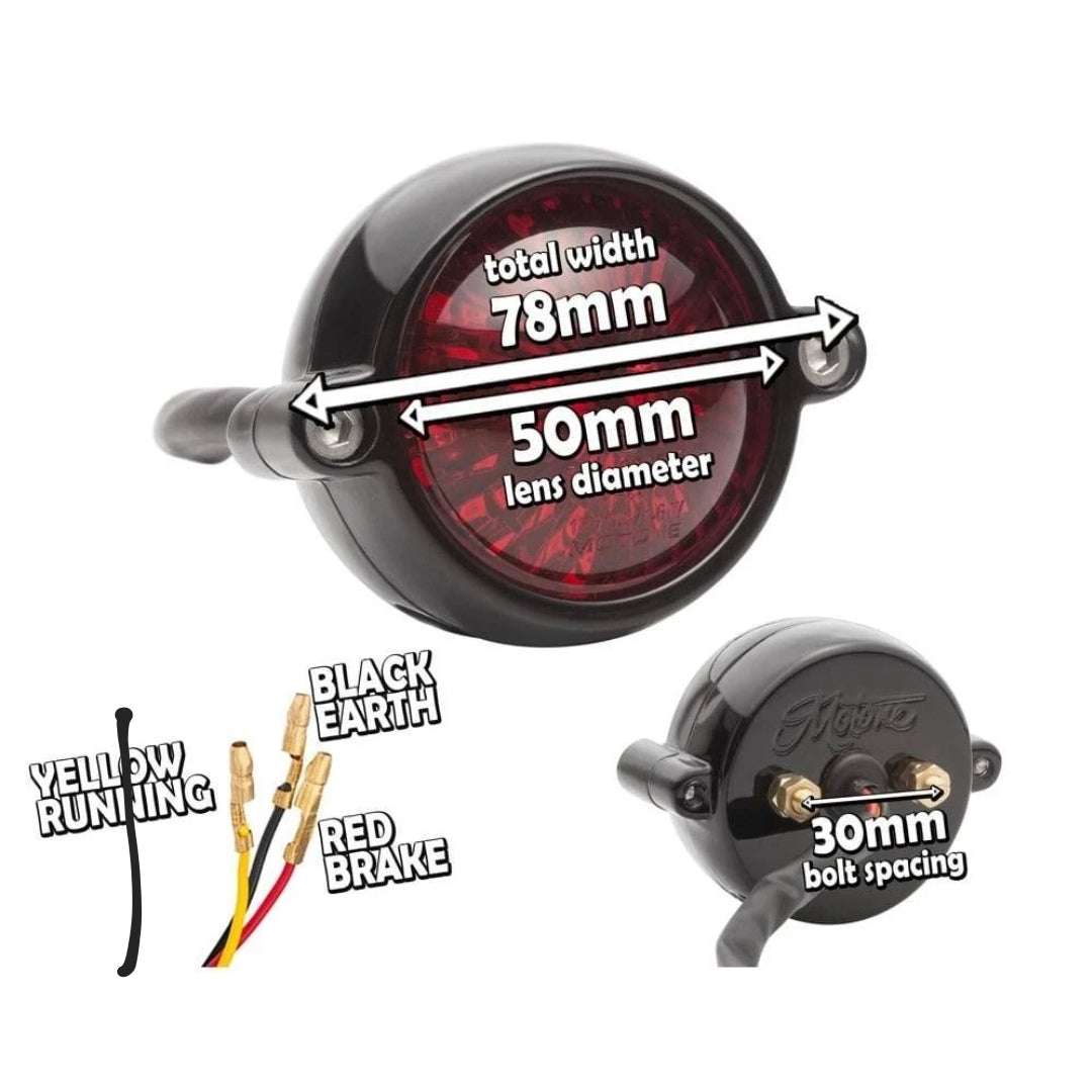 Triumph Motone License Plate mount