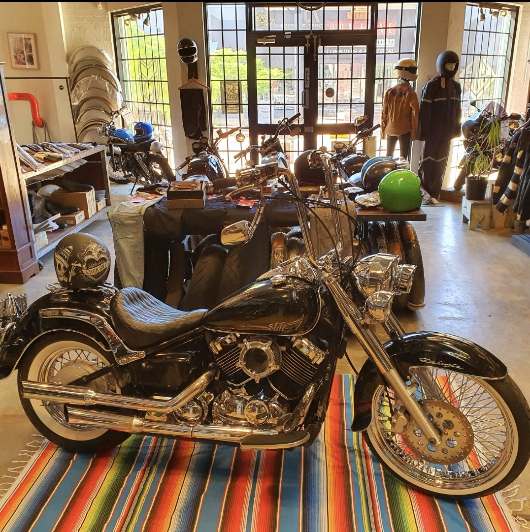 XVS650 v-star rs air intake rogue motorcycles perth