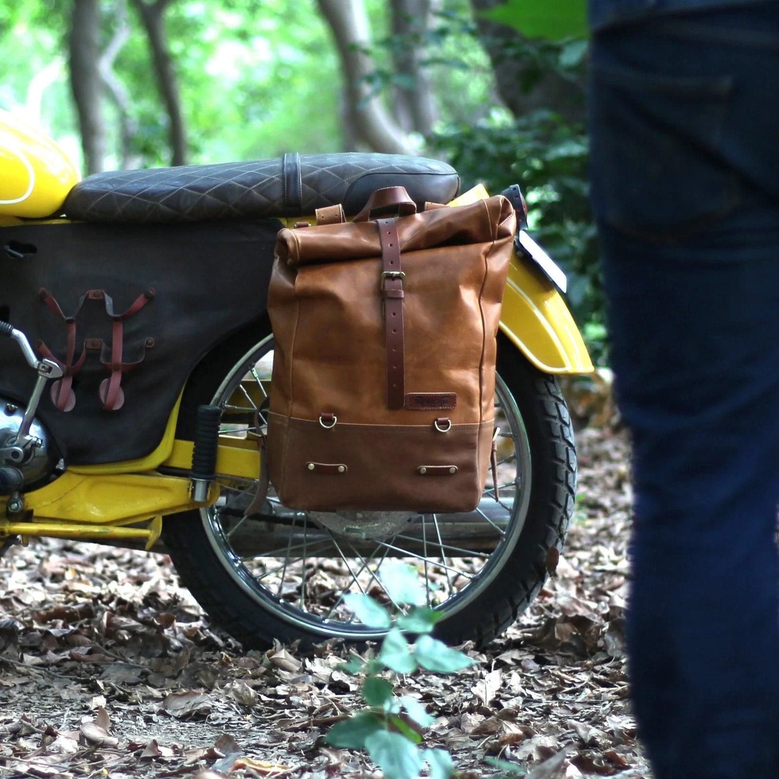 BACKPACK PANNIER - TAN