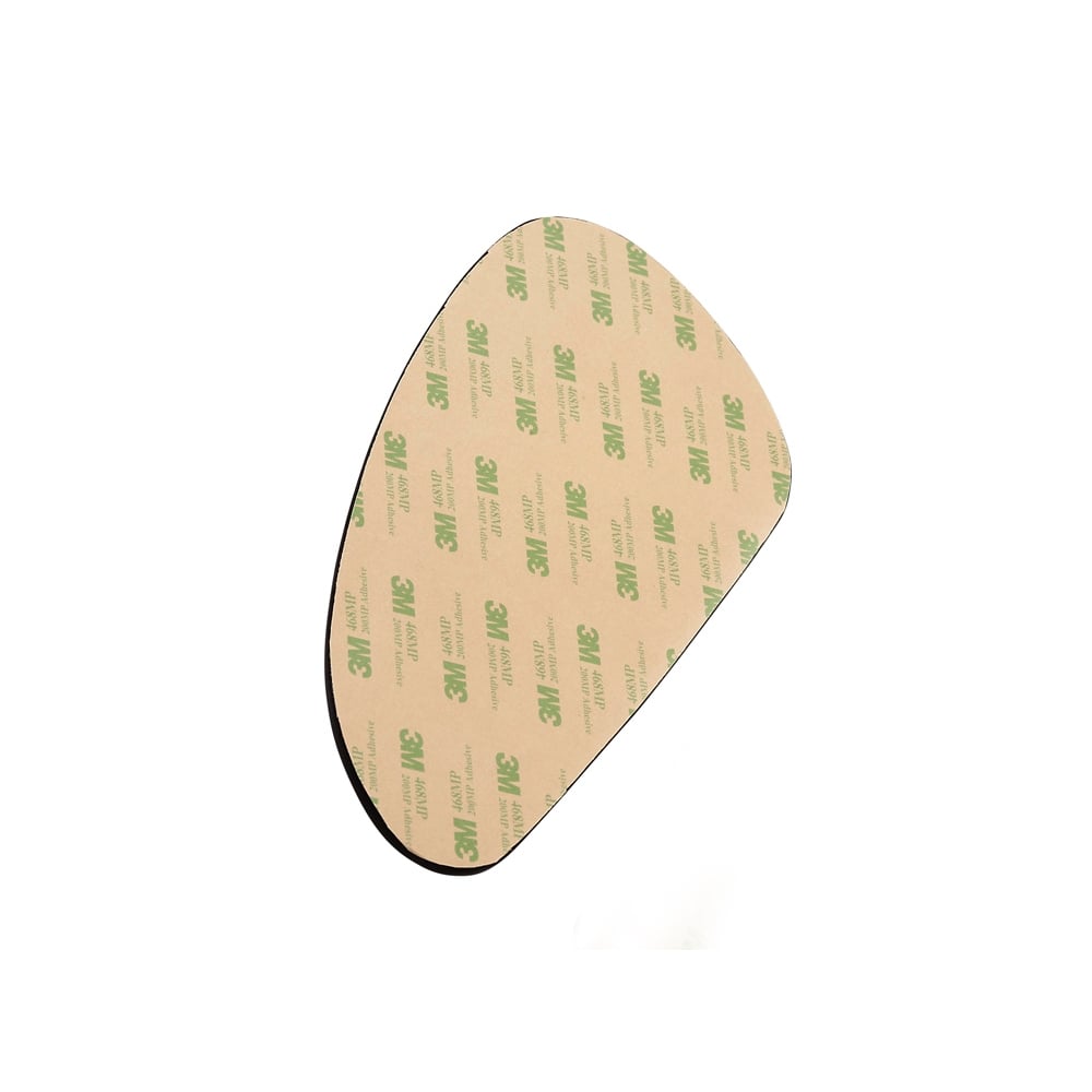 Classic Cafe Racer custom Knee Pads - Black Pinstripe