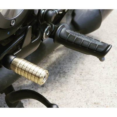 motone rogue motorcycles brass gear shifter peg