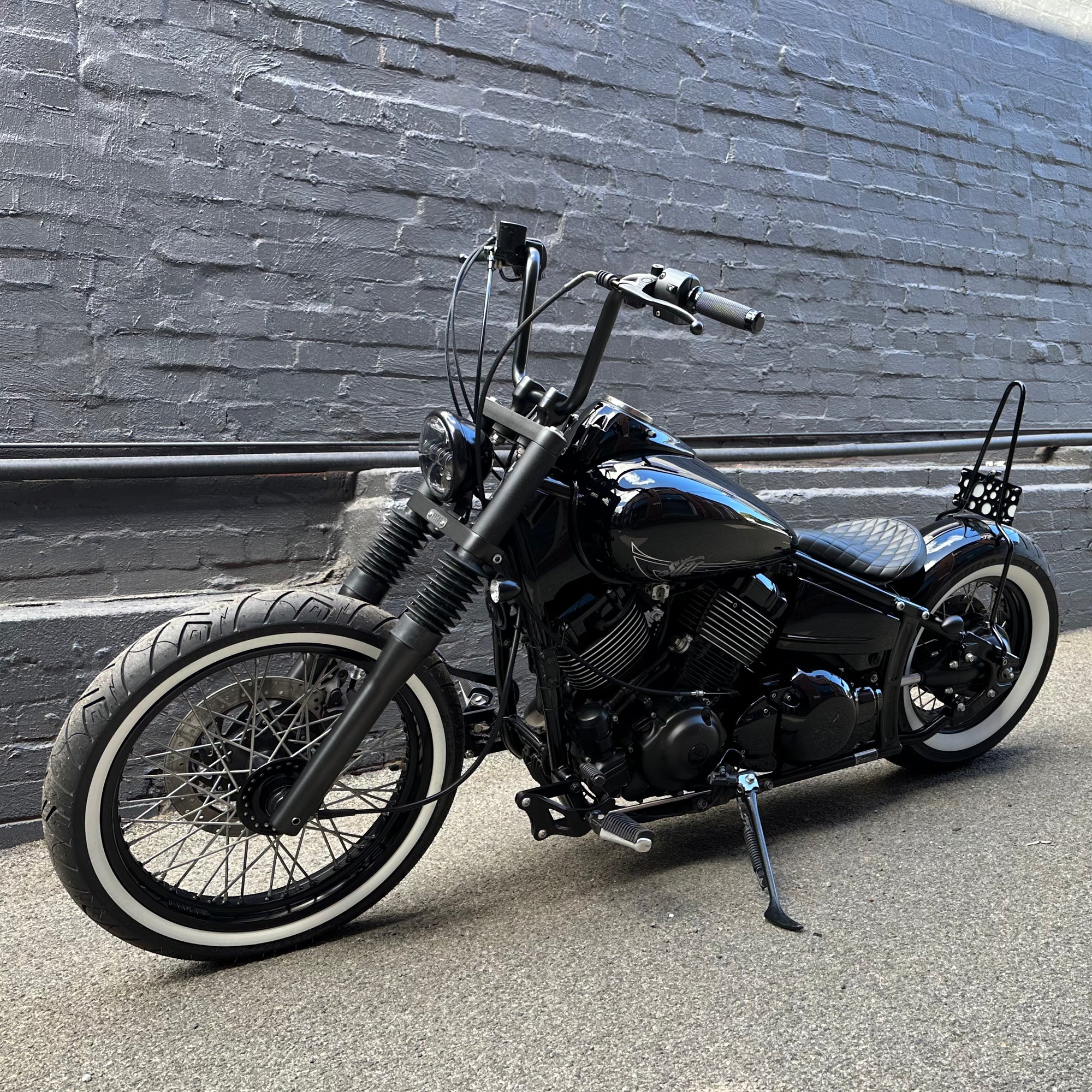 BOBBER STYLE FORK BOOTS TYPE 10 gaiters Rogue Motorcycles