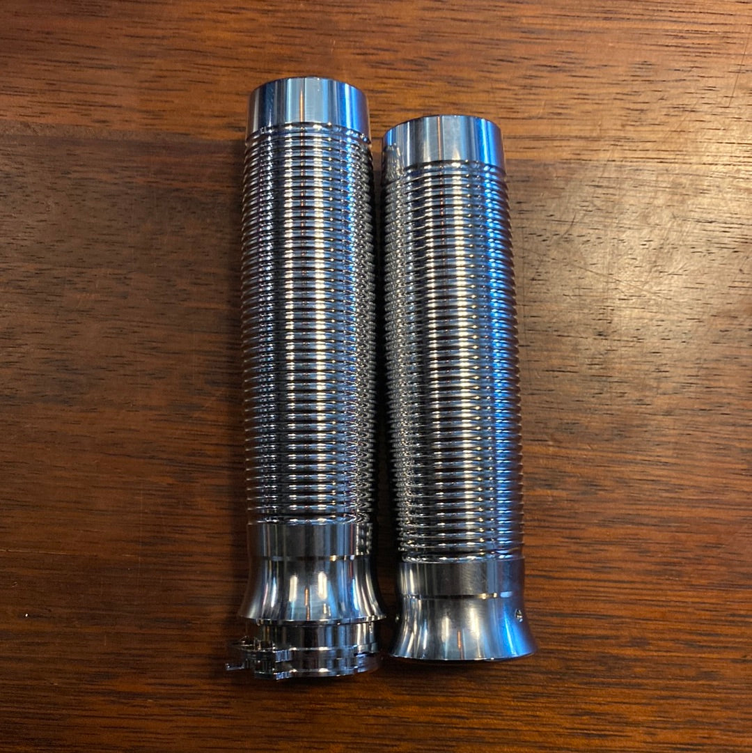 XVS650 v-star ribbed aluminium grips rogue motorcycles perth