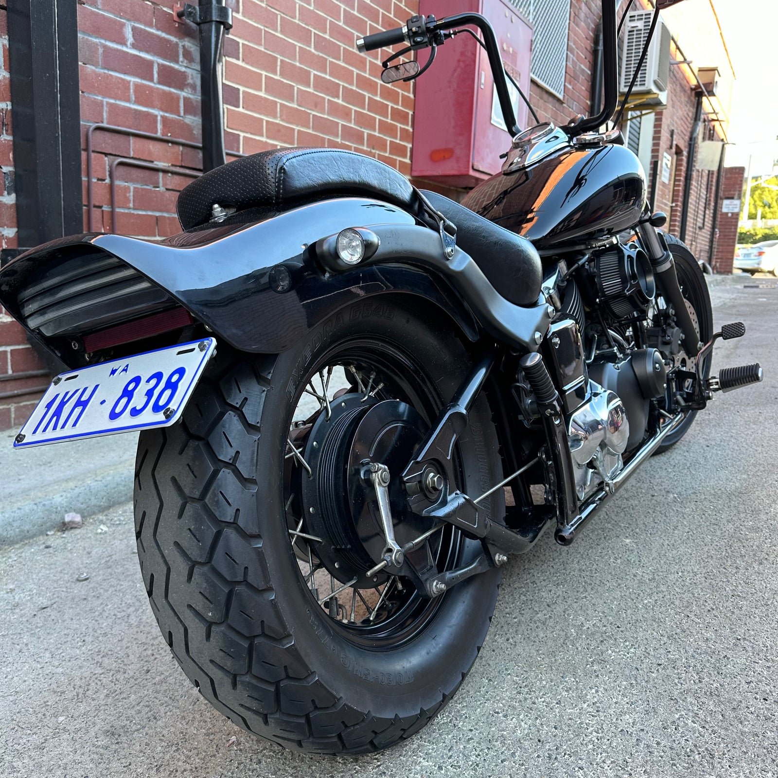 XVS650 v-star lowering shock rogue motorcycles perth