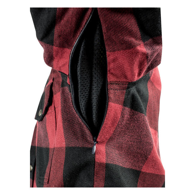 MOTOSHIRT MEN | RED BLACK