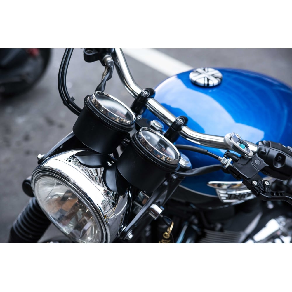 Lay Flat Dash - Speedo/Tacho bracket - Triumph