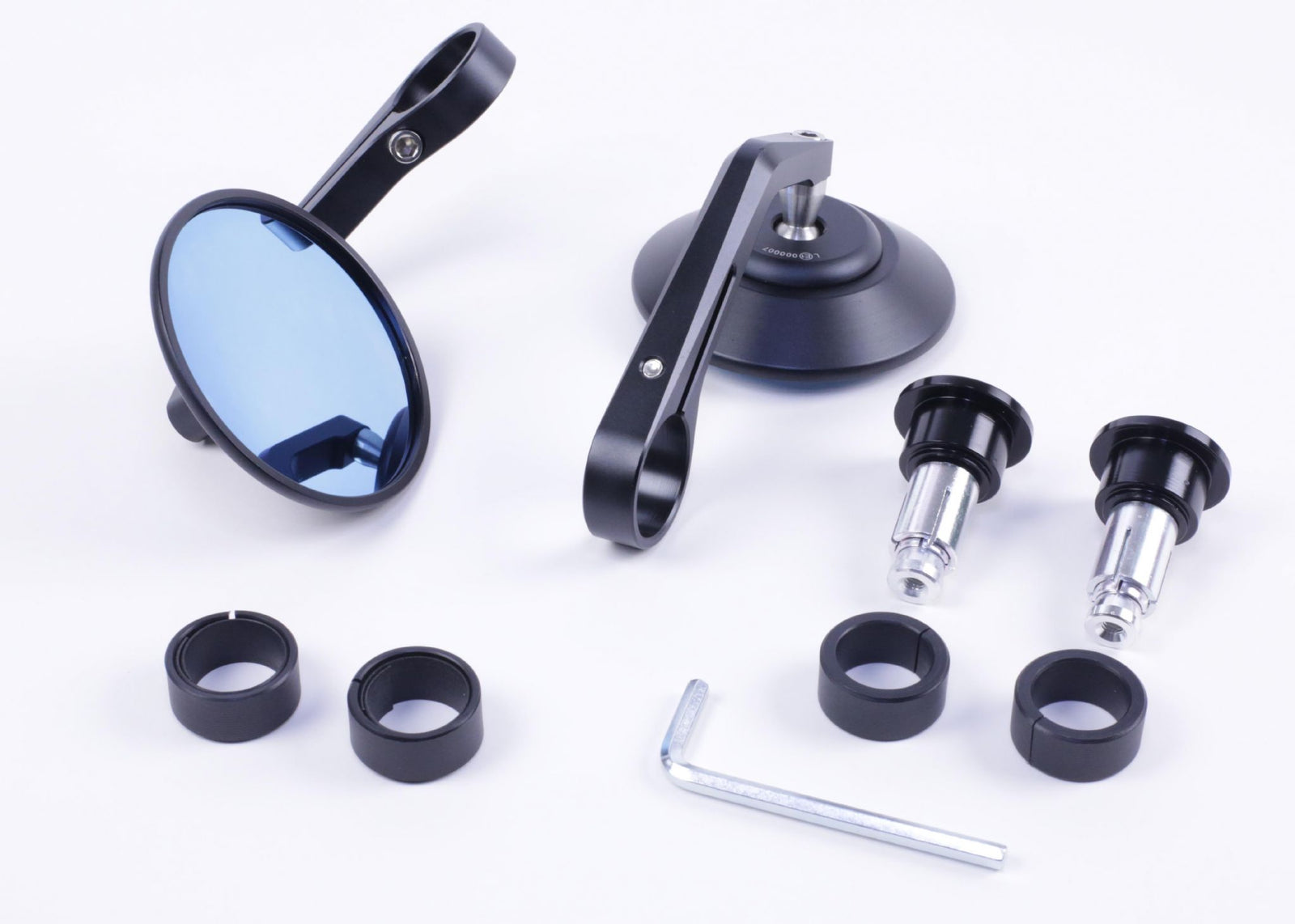 rogue motorcycles cnc bar end mirror perth parts custom bike motorbike